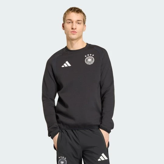 Zdjęcie produktu Bluza Niemcy Tiro Travel Crew Adidas czarny