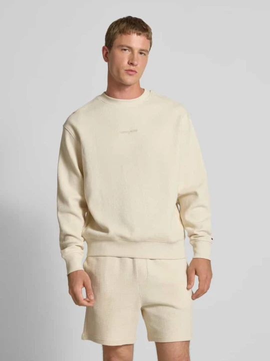Zdjęcie produktu Bluza o kroju comfort fit z czystej bawełny Tommy Jeans Piaskowy