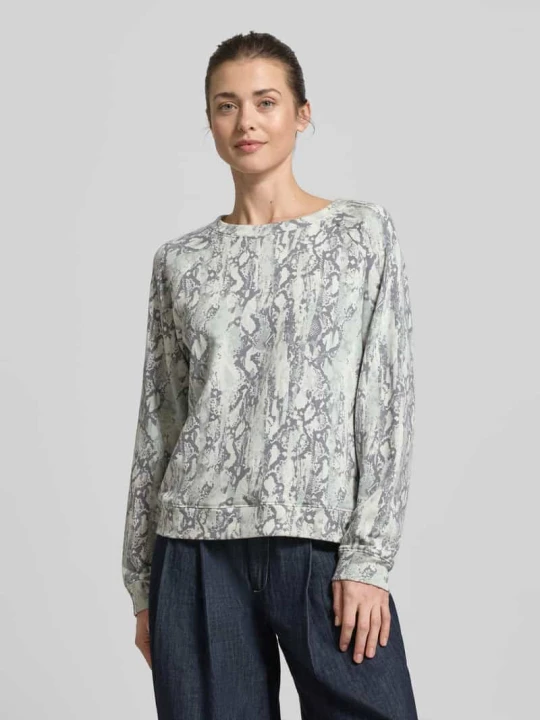 Zdjęcie produktu Bluza o kroju comfort fit z mieszanki bawełny Tom Tailor Jasnoszary