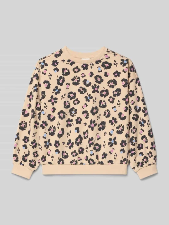 Zdjęcie produktu Bluza o kroju oversized fit z mieszanki bawełny s.Oliver Écru