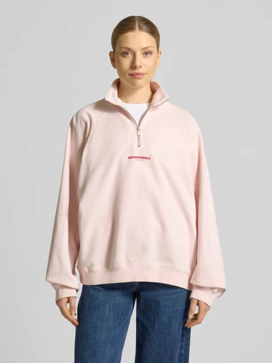 Zdjęcie produktu Bluza o kroju oversized z czystej bawełny ARMEDANGELS Różowy
