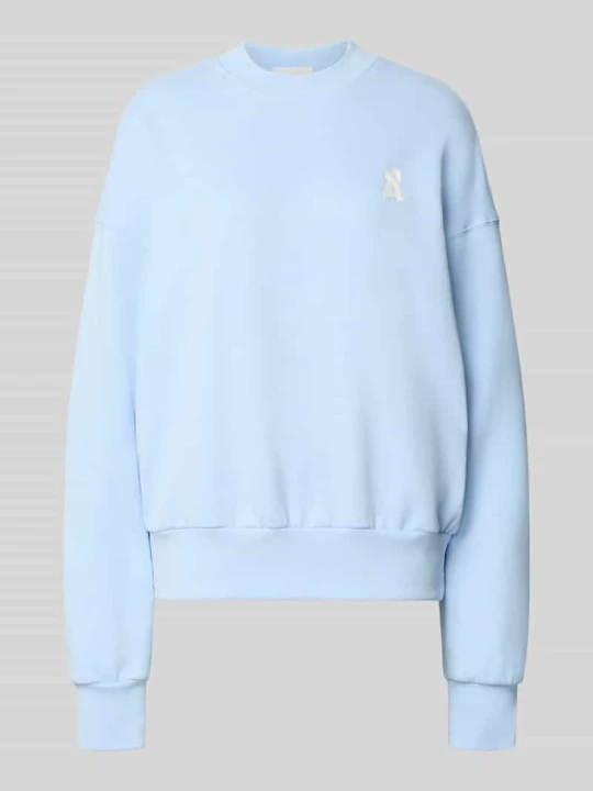 Zdjęcie produktu Bluza o kroju oversized z czystej bawełny model 'ICONIC A ALIZAA' ARMEDANGELS Jasnoniebieski
