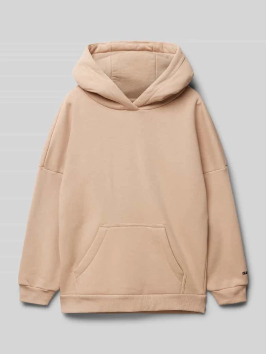 Zdjęcie produktu Bluza o kroju oversized z kapturem model ‘KELLY’ Cars Piaskowy