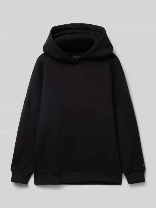 Zdjęcie produktu Bluza o kroju oversized z kapturem model ‘KELLY’ Cars Czarny