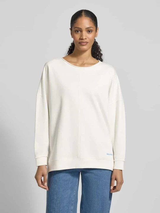 Zdjęcie produktu Bluza o kroju oversized z mieszanki bawełny Smith & Soul Złamany biały