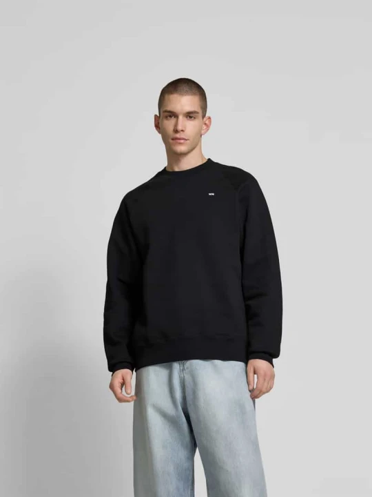 Zdjęcie produktu Bluza o kroju oversized ze stójką Wood Wood Czarny
