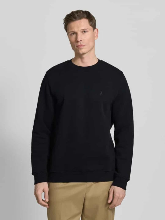 Zdjęcie produktu Bluza dresowa o kroju regular fit z czystej bawełny organicznej model 'BAARO FLEECE' ARMEDANGELS Czarny