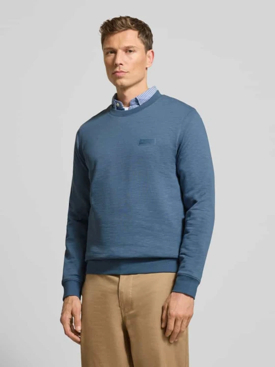 Zdjęcie produktu Bluza o kroju regular fit z czystej bawełny Marc O'Polo Petrol