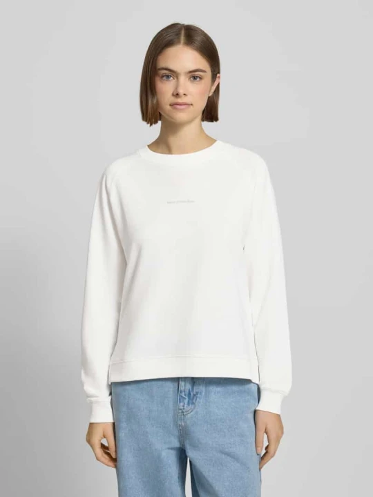Zdjęcie produktu Bluza o kroju regular fit z czystej bawełny Marc O'Polo Złamany biały