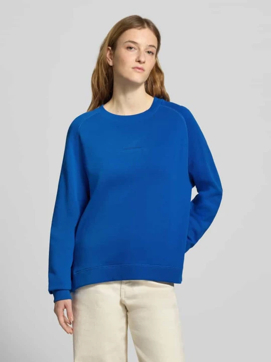 Zdjęcie produktu Bluza o kroju regular fit z czystej bawełny Marc O'Polo Królewski niebieski