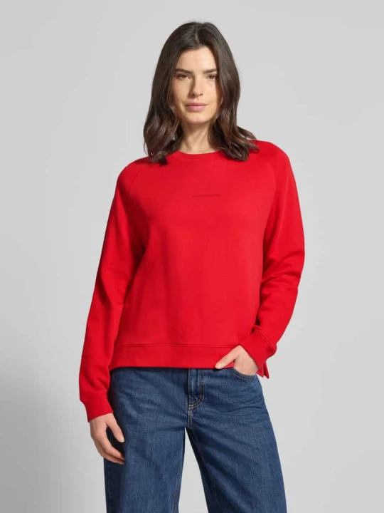 Zdjęcie produktu Bluza o kroju regular fit z czystej bawełny Marc O'Polo Czerwony