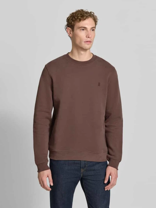 Zdjęcie produktu Bluza o kroju regular fit z czystej bawełny model 'BAARO' ARMEDANGELS Czekoladowy