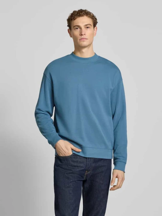 Zdjęcie produktu Bluza o kroju regular fit z czystej bawełny model 'DAPOCREW' Hugo