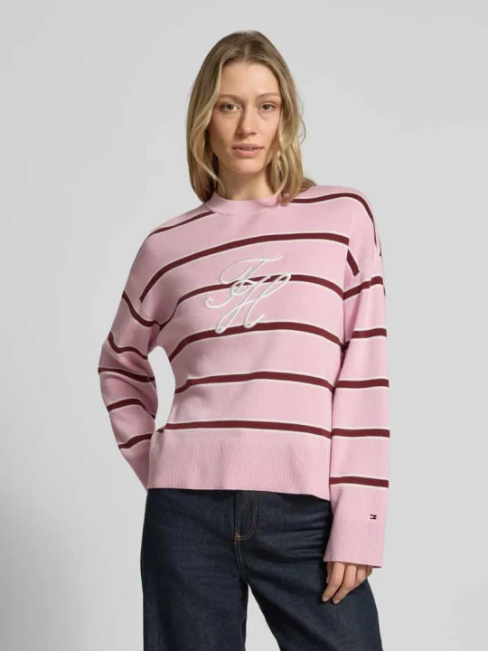 Zdjęcie produktu Bluza o kroju regular fit z czystej bawełny Tommy Hilfiger Mocnoróżowy
