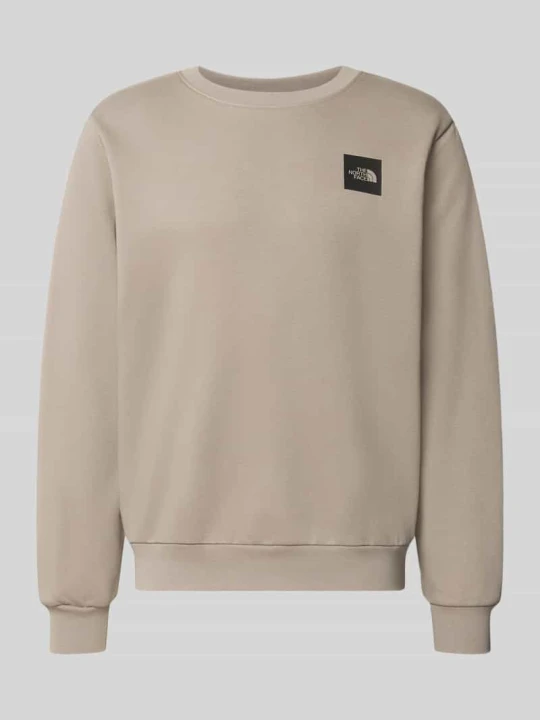 Zdjęcie produktu bluza o kroju regular fit z detalem z logo The North Face Beżowy