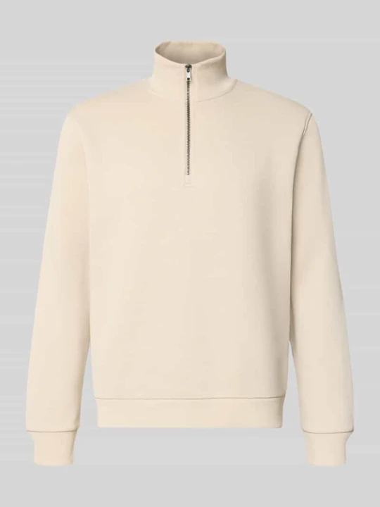 Zdjęcie produktu bluza o kroju regular fit z dodatkiem bawełny model 'Bradley' Jack&Jones Beżowy