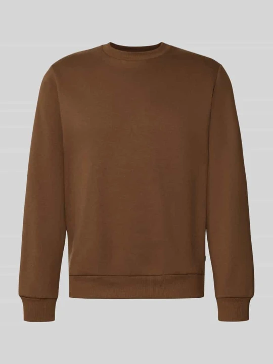 Zdjęcie produktu bluza o kroju regular fit z domieszką bawełny model 'Bradley' Jack&Jones Średniobrązowy