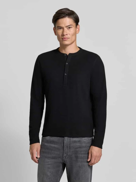 Zdjęcie produktu bluza o kroju regular fit z domieszką bawełny model 'MALIOR' Drykorn Czarny