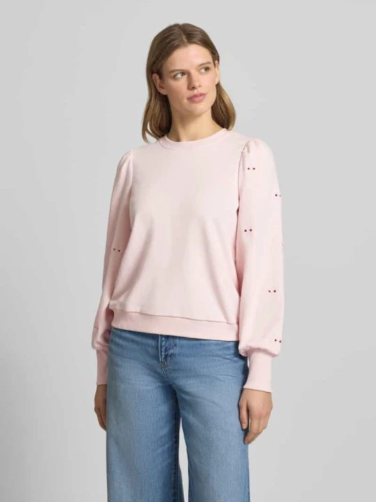 Zdjęcie produktu Bluza o kroju regular fit z Mieszanka bawełny Model 'FEMME' Only Różowy