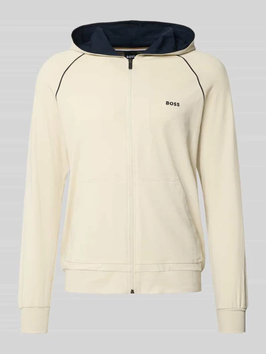 Zdjęcie produktu Bluza o kroju regular fit z mieszanki bawełny Boss Złamany biały