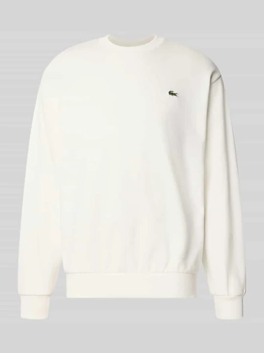 Zdjęcie produktu Bluza o kroju regular fit z mieszanki bawełny Lacoste Złamany biały