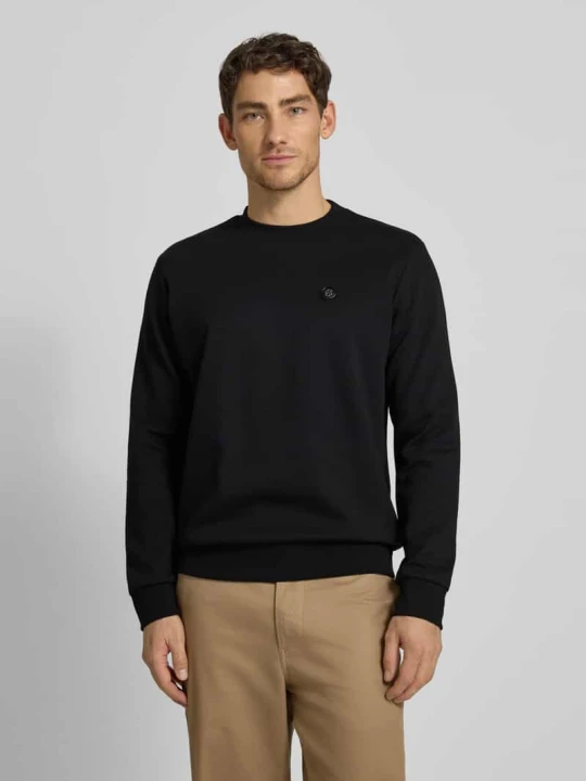 Zdjęcie produktu Bluza o kroju regular fit z mieszanki bawełny model 'C-SHARPE 01' Boss Czarny