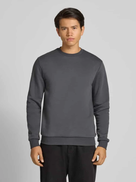 Zdjęcie produktu Bluza o kroju regular fit z mieszanki bawełny model ‘CERES’ Only & Sons Ciemnoszary