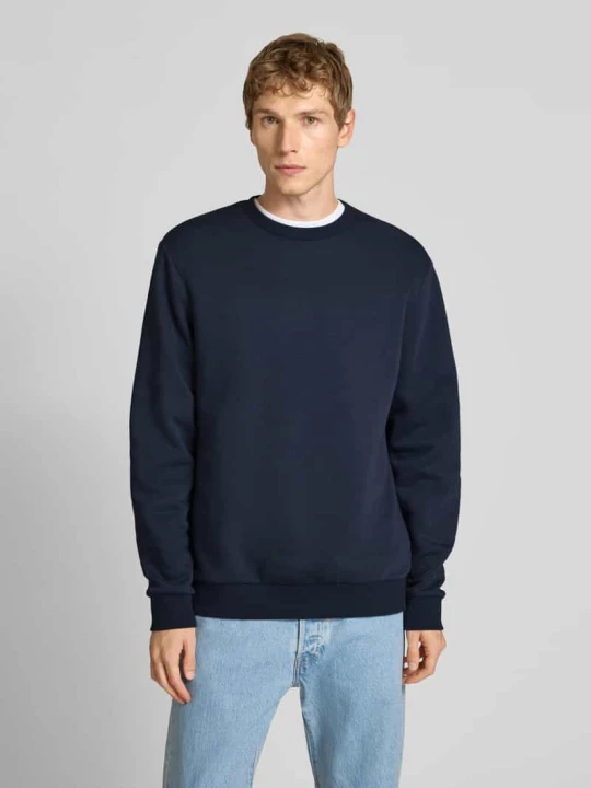 Zdjęcie produktu Bluza o kroju regular fit z mieszanki bawełny model ‘CERES’ Only & Sons Ciemnoniebieski