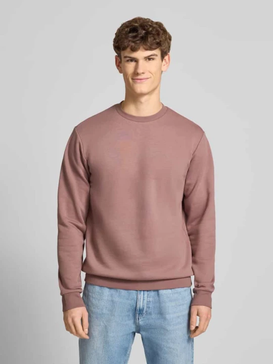 Zdjęcie produktu Bluza o kroju regular fit z mieszanki bawełny model „CERES” Only & Sons Brudnoróżowy