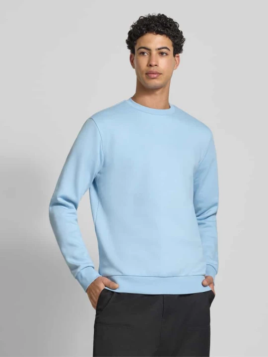 Zdjęcie produktu Bluza o kroju regular fit z mieszanki bawełny model „CERES” Only & Sons Jasnoniebieski