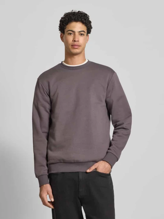 Zdjęcie produktu Bluza o kroju regular fit z mieszanki bawełny model „CERES” Only & Sons Kamienny