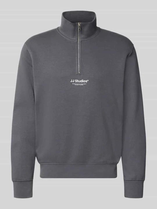 Zdjęcie produktu bluza o kroju regular fit z mieszanki bawełny model 'Soho' Jack&Jones Jasnoszary