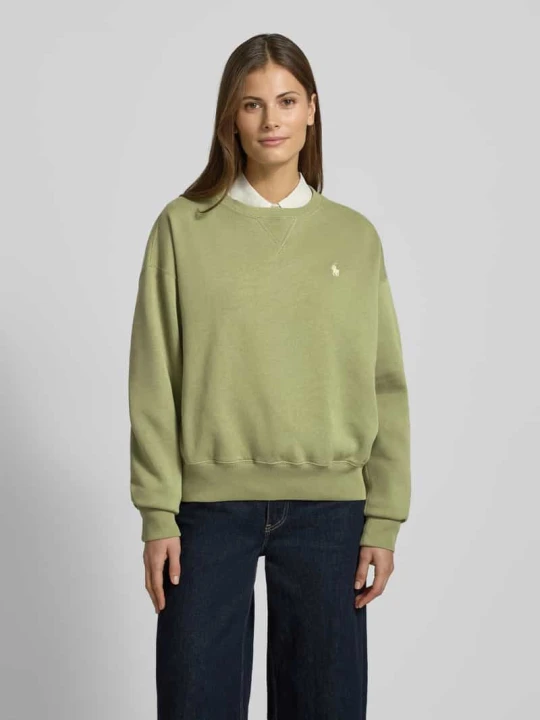Zdjęcie produktu Bluza dresowa o regularnym kroju z mieszanki bawełny Polo Ralph Lauren Limonkowy