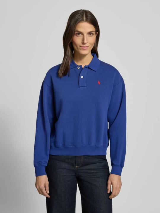 Zdjęcie produktu Bluza dresowa o regularnym kroju z mieszanki bawełny Polo Ralph Lauren Królewski niebieski