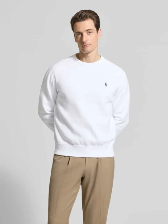 Zdjęcie produktu Bluza dresowa o regularnym kroju z mieszanki bawełny Polo Ralph Lauren Biały