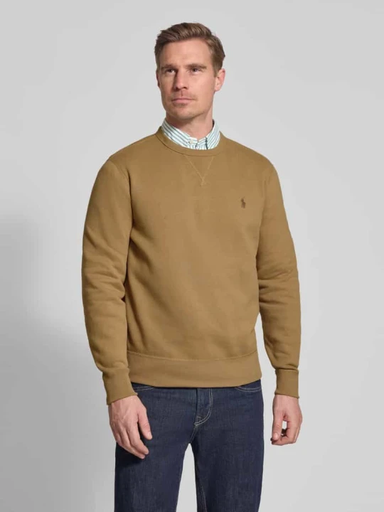 Zdjęcie produktu Bluza dresowa o regularnym kroju z mieszanki bawełny Polo Ralph Lauren Orzechowy