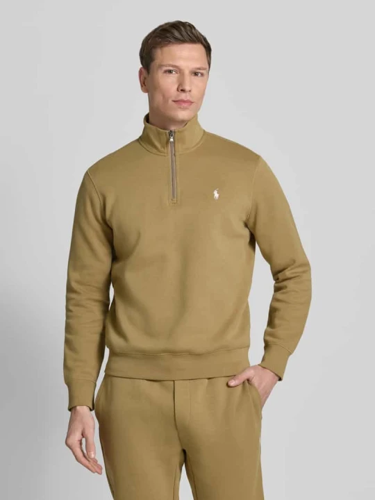 Zdjęcie produktu Bluza dresowa o regularnym kroju z mieszanki bawełny Polo Ralph Lauren Piaskowy