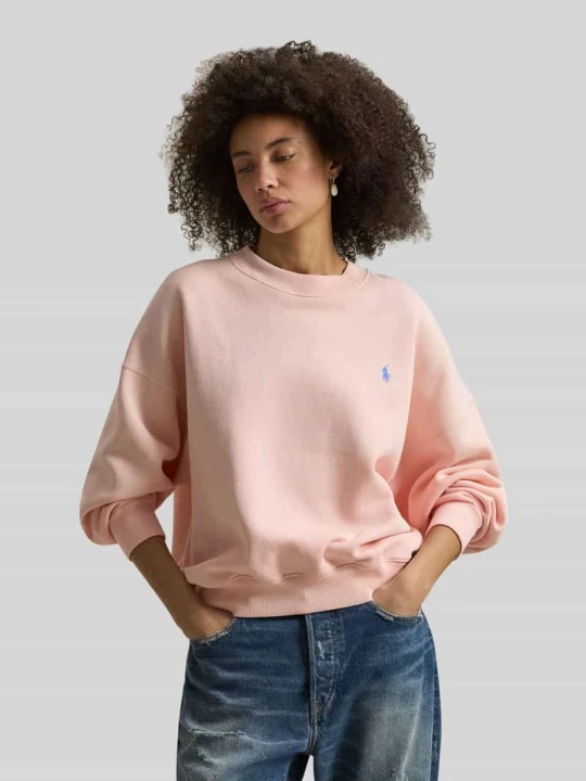 Zdjęcie produktu Bluza dresowa o regularnym kroju z mieszanki bawełny Polo Ralph Lauren Jasnoróżowy