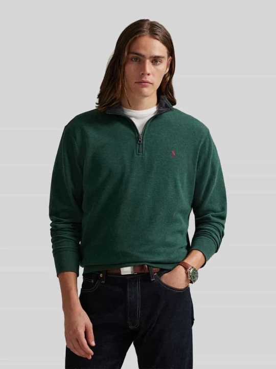 Zdjęcie produktu Bluza o kroju regular fit z mieszanki bawełny Polo Ralph Lauren Ciemnozielony