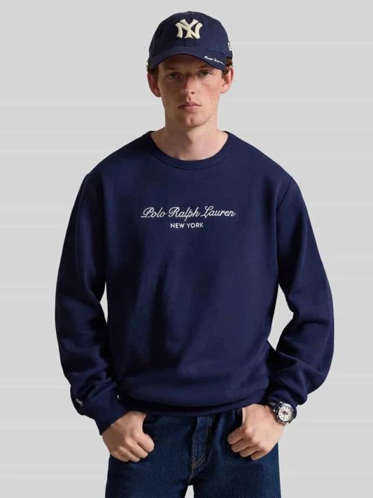 Zdjęcie produktu Bluza o kroju regular fit z mieszanki bawełny Polo Ralph Lauren Granatowy