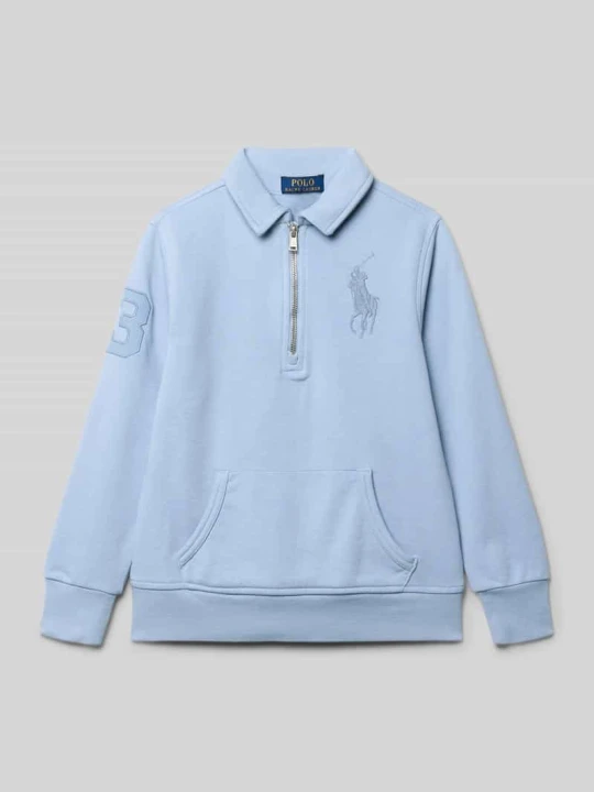 Zdjęcie produktu Bluza o kroju regular fit z mieszanki bawełny Polo Ralph Lauren Błękitny