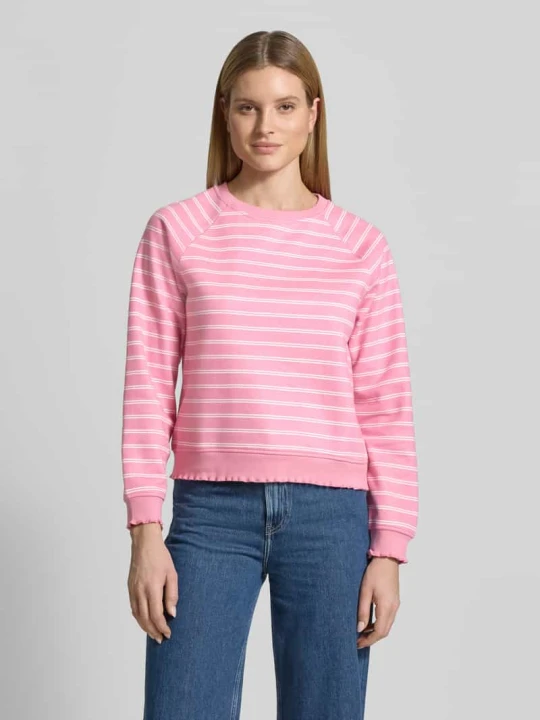 Zdjęcie produktu Bluza o kroju regular fit z mieszanki bawełny Tom Tailor Mocnoróżowy