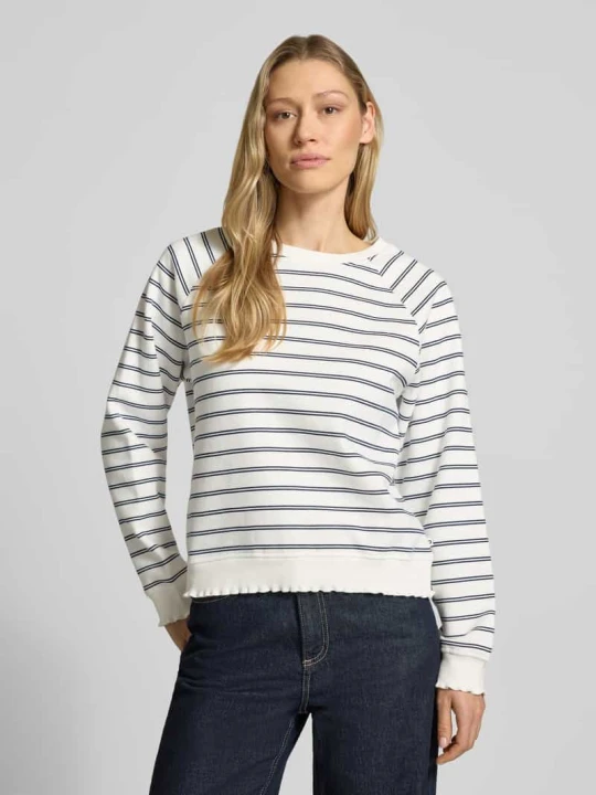 Zdjęcie produktu Bluza o kroju regular fit z mieszanki bawełny Tom Tailor Biały