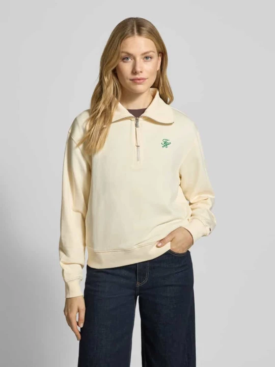 Zdjęcie produktu Bluza o kroju regular fit z mieszanki bawełny Tommy Hilfiger Złamany biały