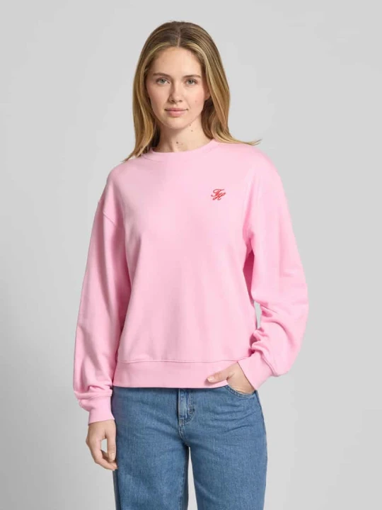 Zdjęcie produktu Bluza dresowa o regularnym kroju z mieszanki bawełny Tommy Hilfiger Różowy