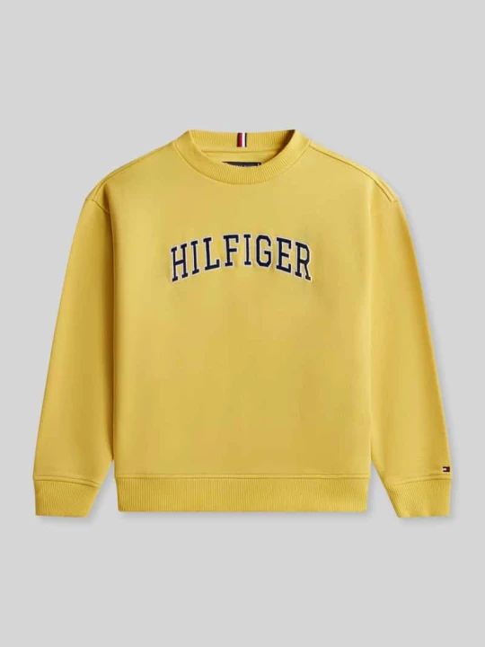 Zdjęcie produktu Bluza o kroju regular fit z mieszanki bawełny Tommy Hilfiger Żółty