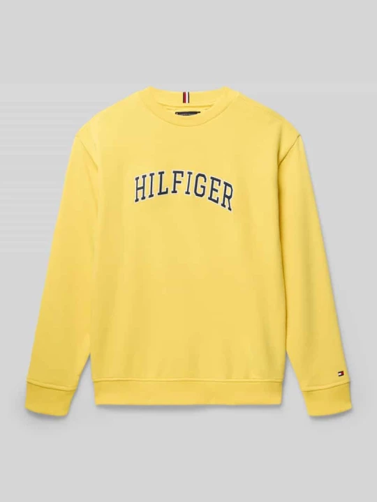 Zdjęcie produktu Bluza o kroju regular fit z mieszanki bawełny Tommy Hilfiger Żółty