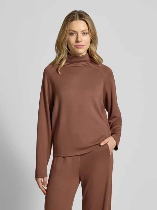 Zdjęcie produktu Bluza Regular Fit z mieszanki wiskozy s.Oliver Średniobrązowy