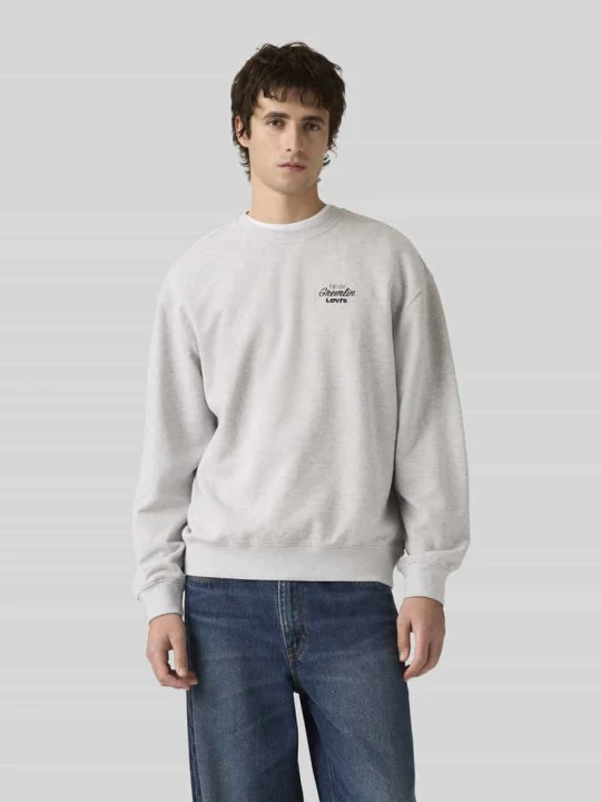Zdjęcie produktu Bluza o kroju regular fit z nadrukiem z tyłu Levi's Jasnoszary melanż