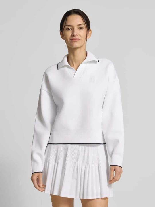 Zdjęcie produktu Bluza o kroju regular fit z paskami w kontrastowym kolorze Lacoste